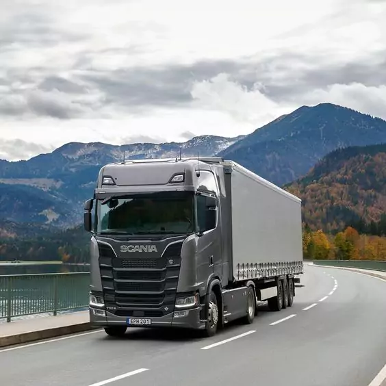 US AMG Proftrans transport cu prelata